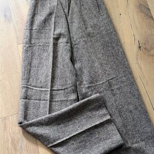 VINTAGE 70’s Women's Wool Tweed Pleat Pants Trousers